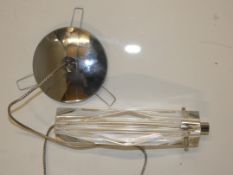 Boxed Glass Hanging Single Spotlight From A High-End Lighting Company (Chelsom) RRP £95