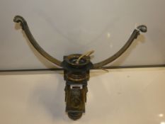 Brand New Chelsom Roman Emperor Antique Look Wall Light Fitting Minus The Shade From A High-End