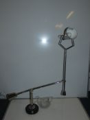 Stainless Steel Polished Designer Reading Light From A High-End Lighting Company (Chelsom) RRP £175