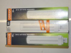 Lot To Contain Forty Boxed Brand New Osram G24D-3 26W Light Bulbs Combined RRP £120