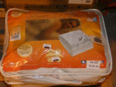 Lot To Contain Two Sleeping Beauty Electric Heated Under Blankets RRP £40 Each