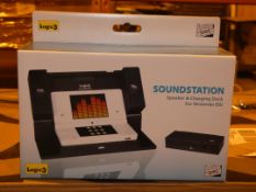 Lot To Contain Six Boxed SoundStation Speaker And Charging Docks For Nintendo Dsi RRP £12 Each