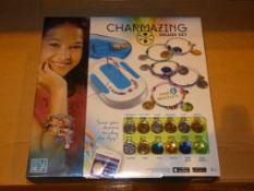 Lot To Contain Two Boxed Charmazing Deluxe Kit Make Your Own Charm Bracelets