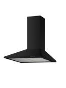 Boxed Chim60Bkpf Black Chimney Cooker Hood