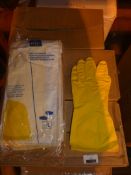 Lot To Contain Seven Boxes Of Winney Washing Up Gloves