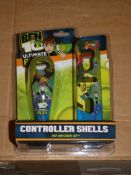 Lot To Contain Five Ben-10 Ultimate Alien Nintendo Wii Controller Shells