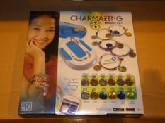 Lot To Contain Two Boxed Charmazing Deluxe Kit Make Your Own Charm Bracelets