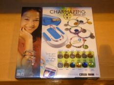 Lot To Contain Two Boxed Charmazing Deluxe Kit Make Your Own Charm Bracelets