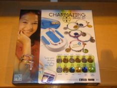 Lot To Contain Two Boxed Charmazing Deluxe Kit Make Your Own Charm Bracelets