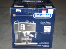 Boxed Delonghi Scultura Coffee Maker RRP £140