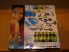 Lot To Contain Two Boxed Charmazing Deluxe Kit Make Your Own Charm Bracelets