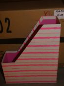Lot To Contain Three Boxes Of Four T Neon Magazine Files
