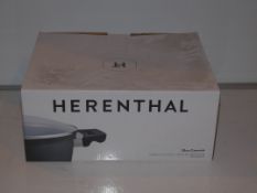 Boxed Herenthal 28Cm Marble Coated Casserole Pan