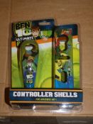 Lot To Contain Five Ben-10 Ultimate Alien Nintendo Wii Controller Shells