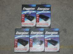Lot To Contain To Five Boxed Energiser Ultimate Portable Chargers RRP £40 Each