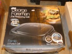 Boxed George Foreman Fat Reducing Health Grill RRP £50