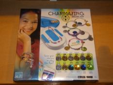 Lot To Contain Two Boxed Charmazing Deluxe Kit Make Your Own Charm Bracelets