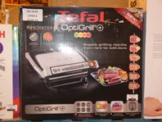 Boxed Tefal Opti Grill Optimal Temperature Food Cooker RRP £80