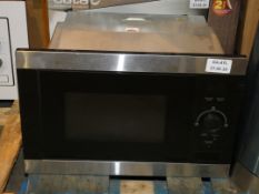 Stainless Steel and Black Multi Function Microwave Oven