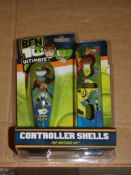 Lot To Contain Five Ben-10 Ultimate Alien Nintendo Wii Controller Shells