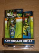 Lot To Contain Five Ben-10 Ultimate Alien Nintendo Wii Controller Shells