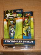 Lot To Contain Five Ben-10 Ultimate Alien Nintendo Wii Controller Shells