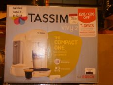 Boxed Bosch Tassimo Vivvy 2 Compact Coffee Maker RRP £50