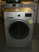 Sharp ES-GD75S 7+5KG 1400RPM Under the Counter Washer Dryer in Silver 12 Months Manufacturers