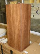 Boxed My Plan Wenge and Oak Bathroom Cabinet W 350mm x D 305mm x H 820mm RRP £120