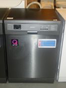 Sharp QW-DX26F418 AAA Rated Digital Display Silver Freestanding Dishwasher in Stainless Steel 12