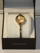 Boxed Anne Klein Ladies Bangle Designer Wrist Watch RRP £50