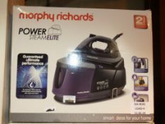 Boxed Morphy Richards Power Steam Elite Steam generating Iron RRP £200