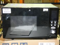 Boxed Fully Integrated Microwave in Black