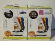 Boxed Delonghi Nescafe Dolce Gusto Capsule Coffee Machines RRP £58