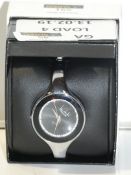 Boxed Ben de Lisi Ladies Bangle Strap Silver Designer Wrist Watch RRP £40
