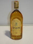 Bottles of Krupnik 14% Polish Honey Vodka 700ml RRP £30 Bottle