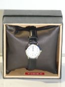 Timex Black Leather Strap Ladies Designer Wrist Watch RRP £30