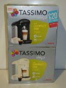 Boxed Bosch Tassimo Vivi 2 Coffee Makers RRP £100 Each