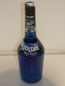 Bottles of Volare Blue Italian Liqueur RRP £30 Bottle
