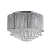 Boxed Home Collection Gloria Flush Ceiling Light Fitting RRP £65