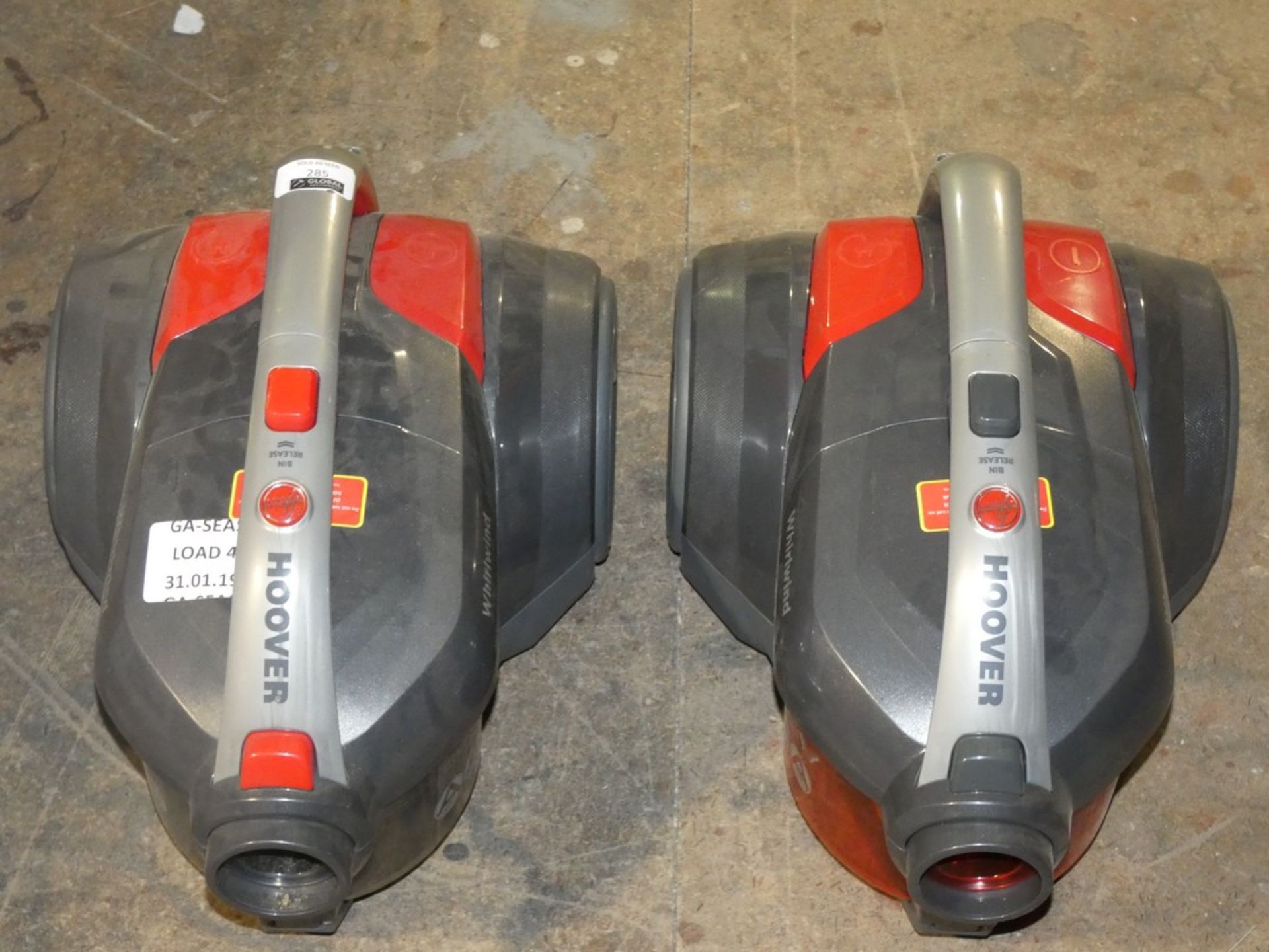Hoover Cylinder Vacuum Cleaners with No Accessories