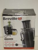 Boxed Breville 1000W Professional Whole Fruit Juicer RRP £80