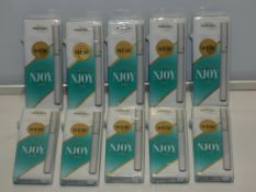 Brand New and Sealed NJOY Premium Electronic Gold Menthol Cigarettes RRP £6