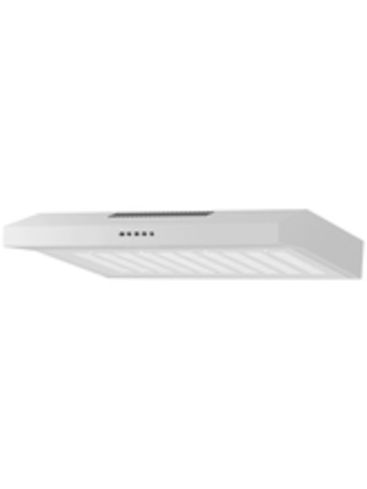 Boxed VIS60W 60cm Slim Cooker Hood in White