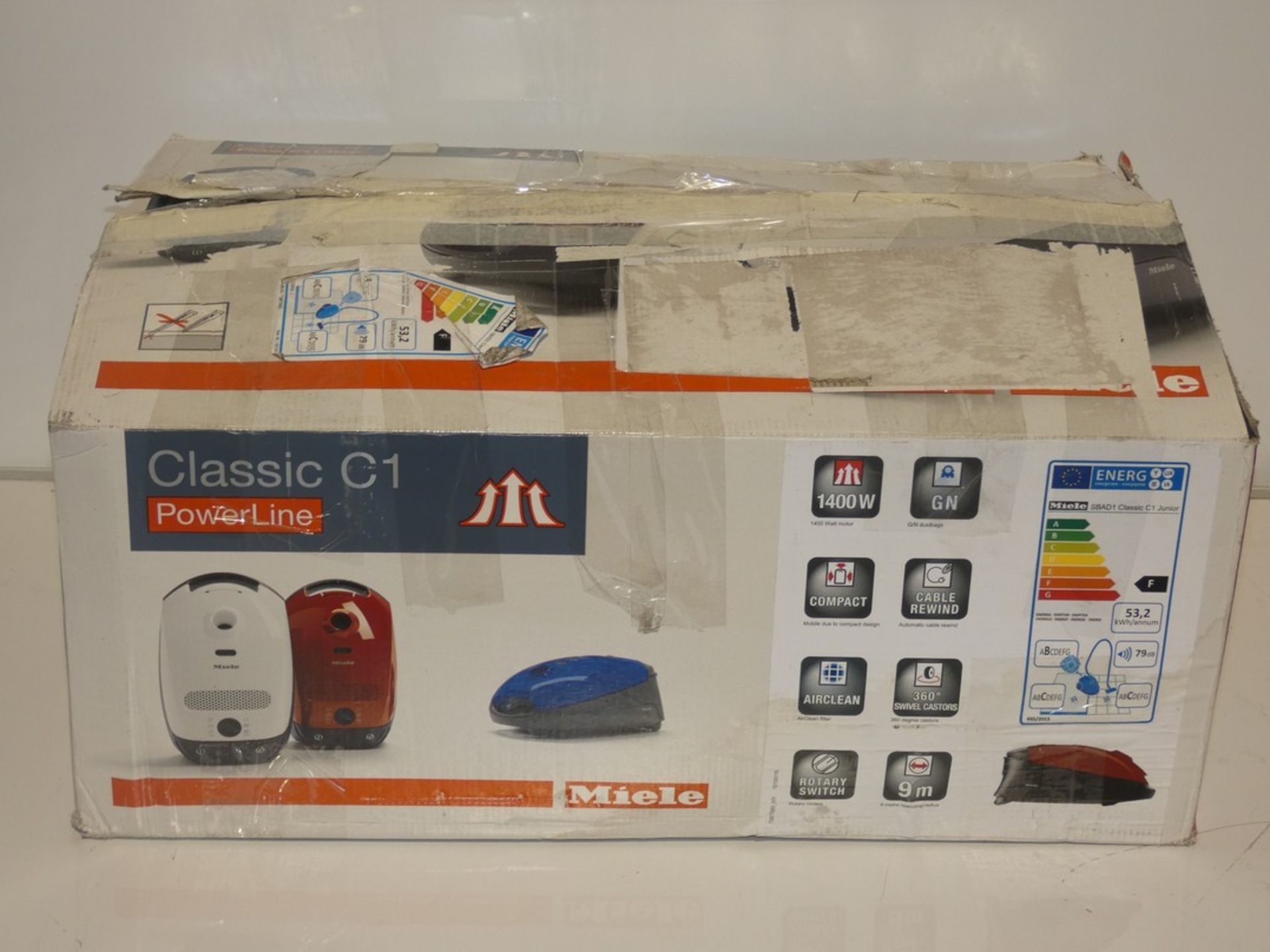 Boxed Miele Classic C1 Junior Cylinder Vacuum Cleaner RRP £180