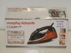 Boxed Morphy Richards Comfortgrip Steam Iron RRP £40 each