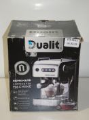 Boxed Dualit Express Auto Coffee and Tea Machine RRP £140