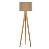 Boxed Home Collection Hudson Tripod Base Floor Standing Lamp RRP £160