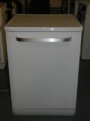 Sharp QW-DX41F47W AAA Rated Freestanding Under the Counter Dishwasher in White 12 Months