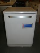 Sharp QW-DX41F47W AAA Rated Freestanding Under the Counter Dishwasher in White 12 Months